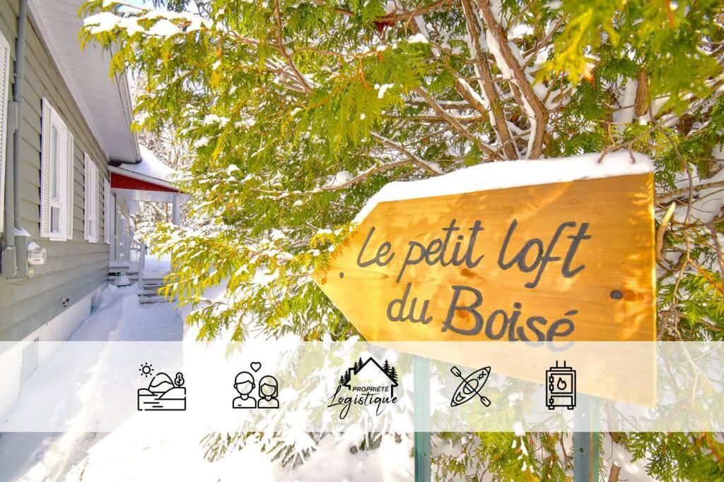 Le Petit Loft Du Boise - Nature Et Ski Villa Saint-Donat Exterior foto